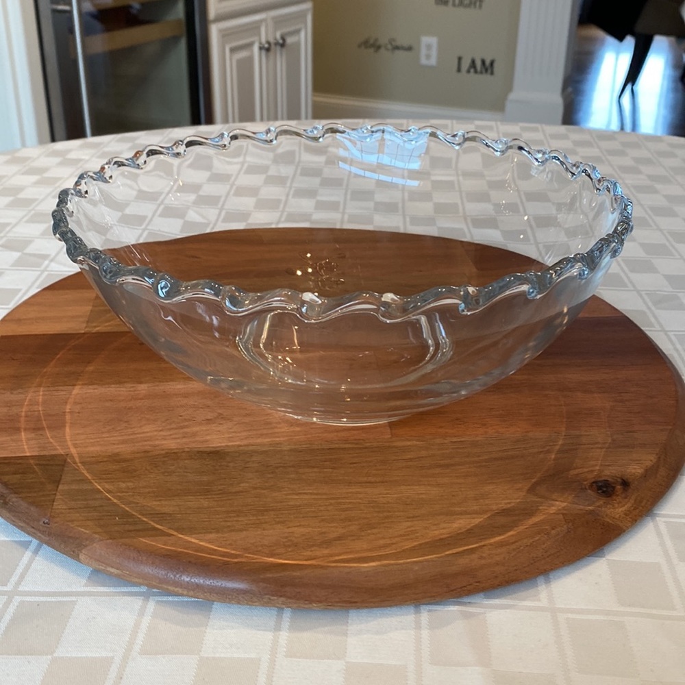 Vintage Fostoria century pattern large bowl - Picture 3 of 4